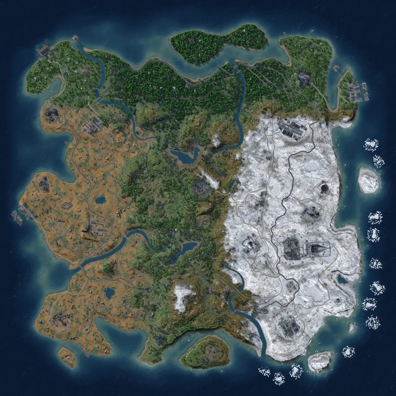 Rust Map: Custom Map