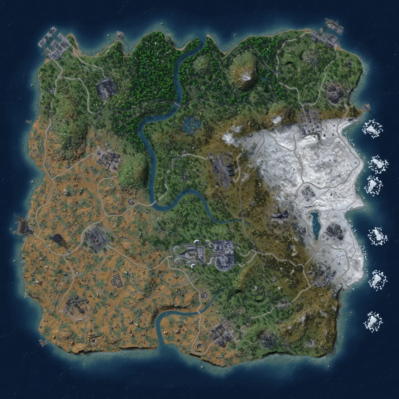 Rust Map: Custom Map