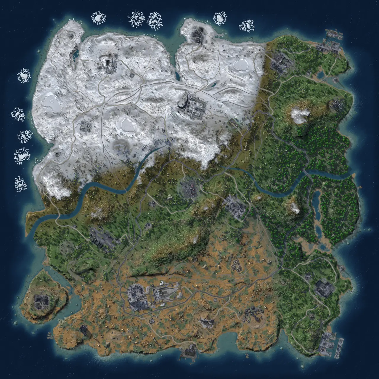Rust Map: Custom Map