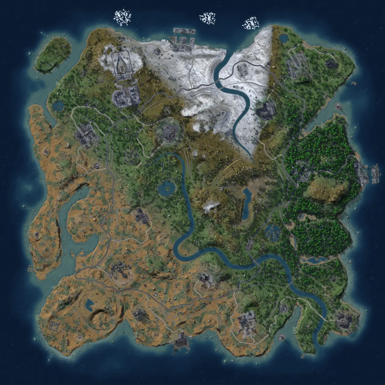 Rust Map: Custom Map