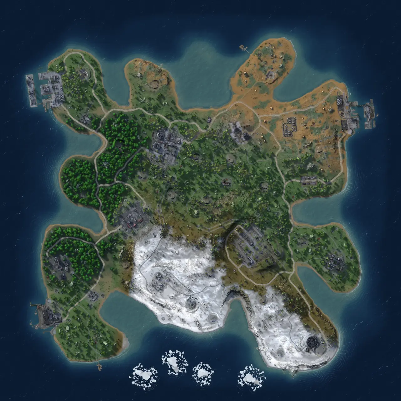 Rust Map: Custom Map