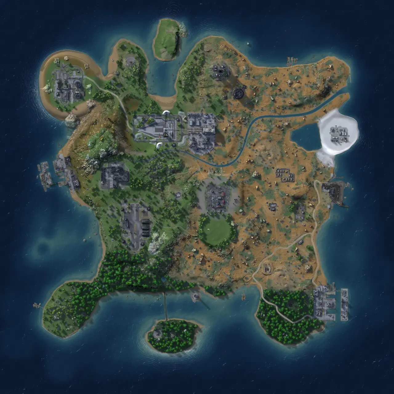 Rust Map: Custom Map
