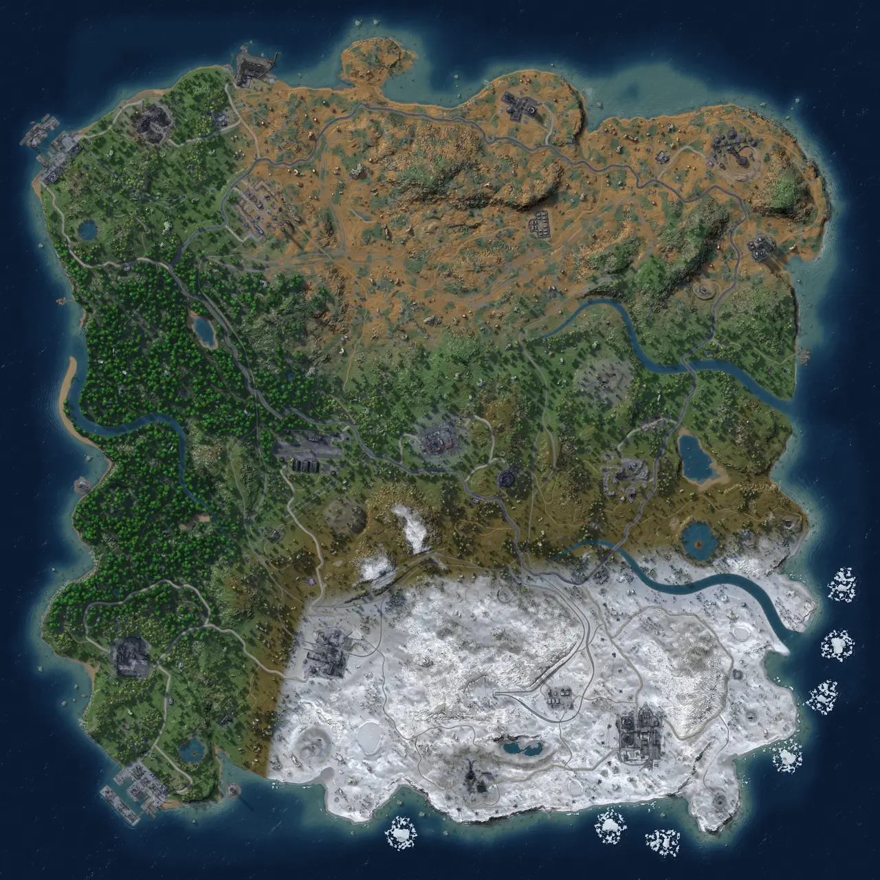 Rust Map: Custom Map