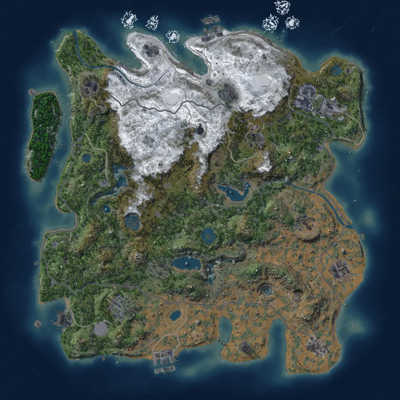 Rust Map: Custom Map