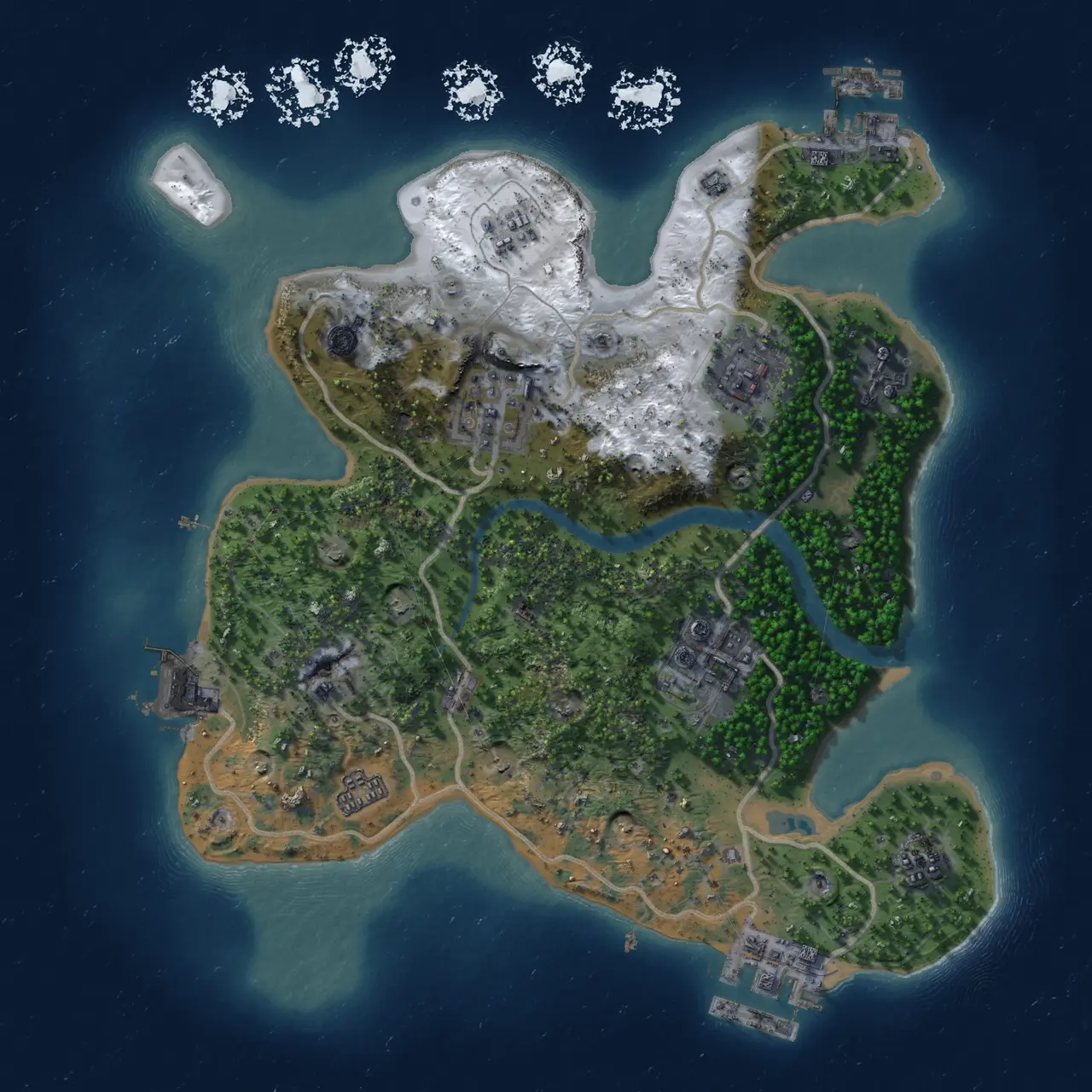 Rust Map: Custom Map