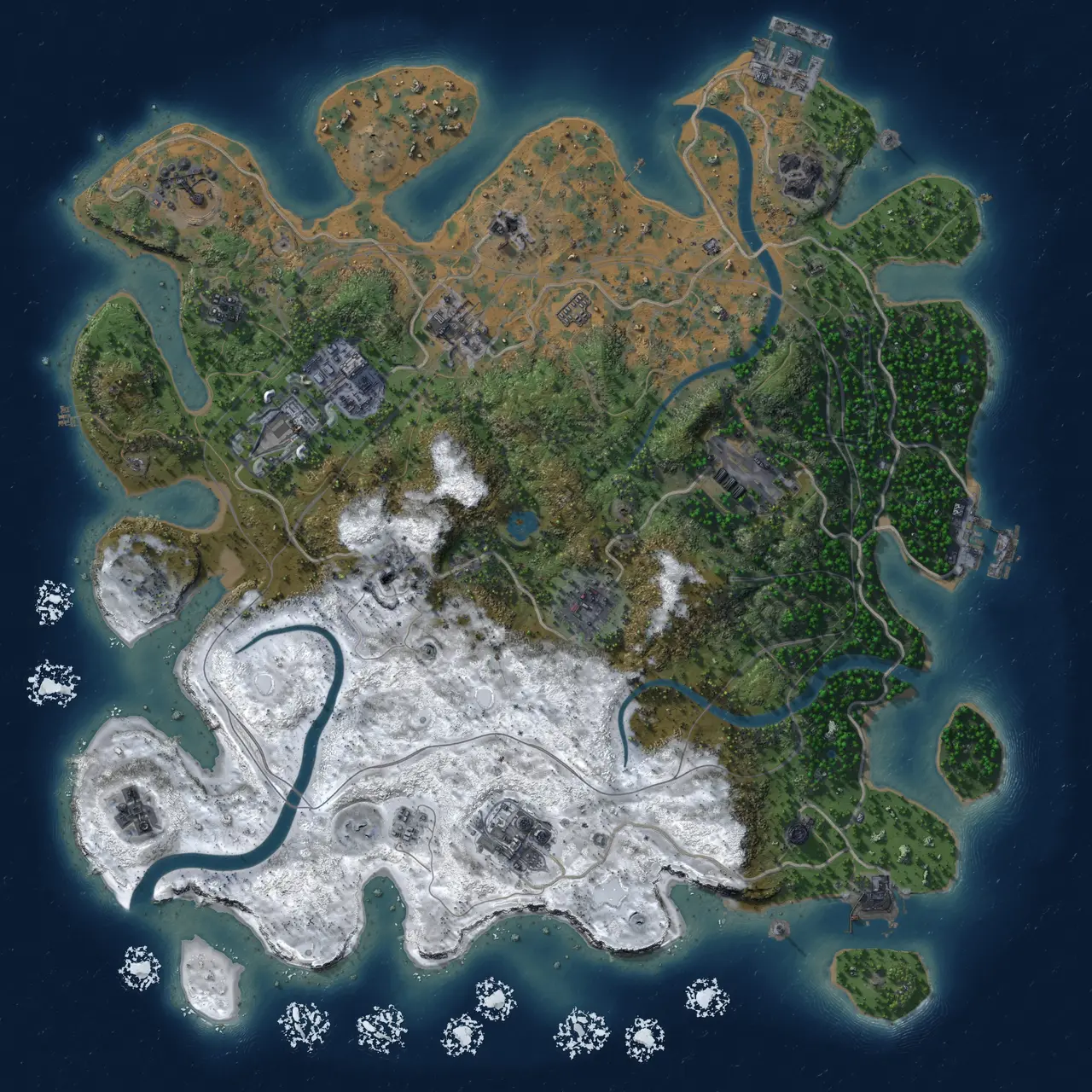 Rust Map: Custom Map