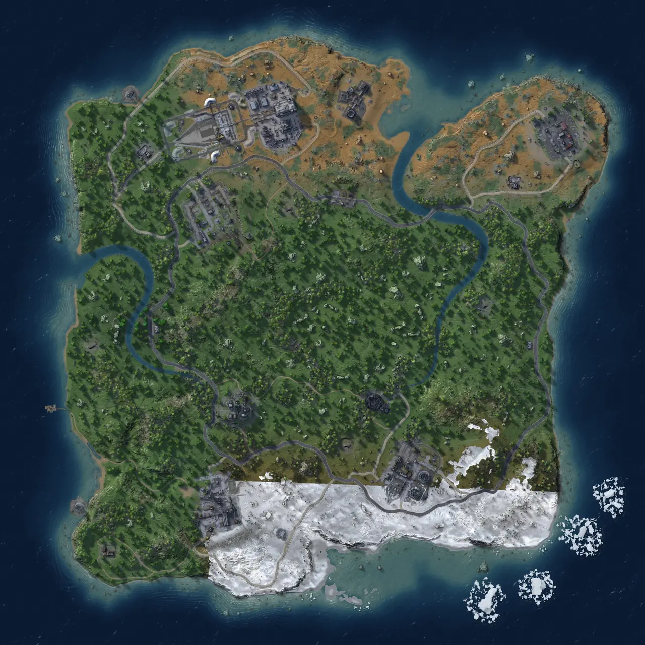 Rust Map: Custom Map