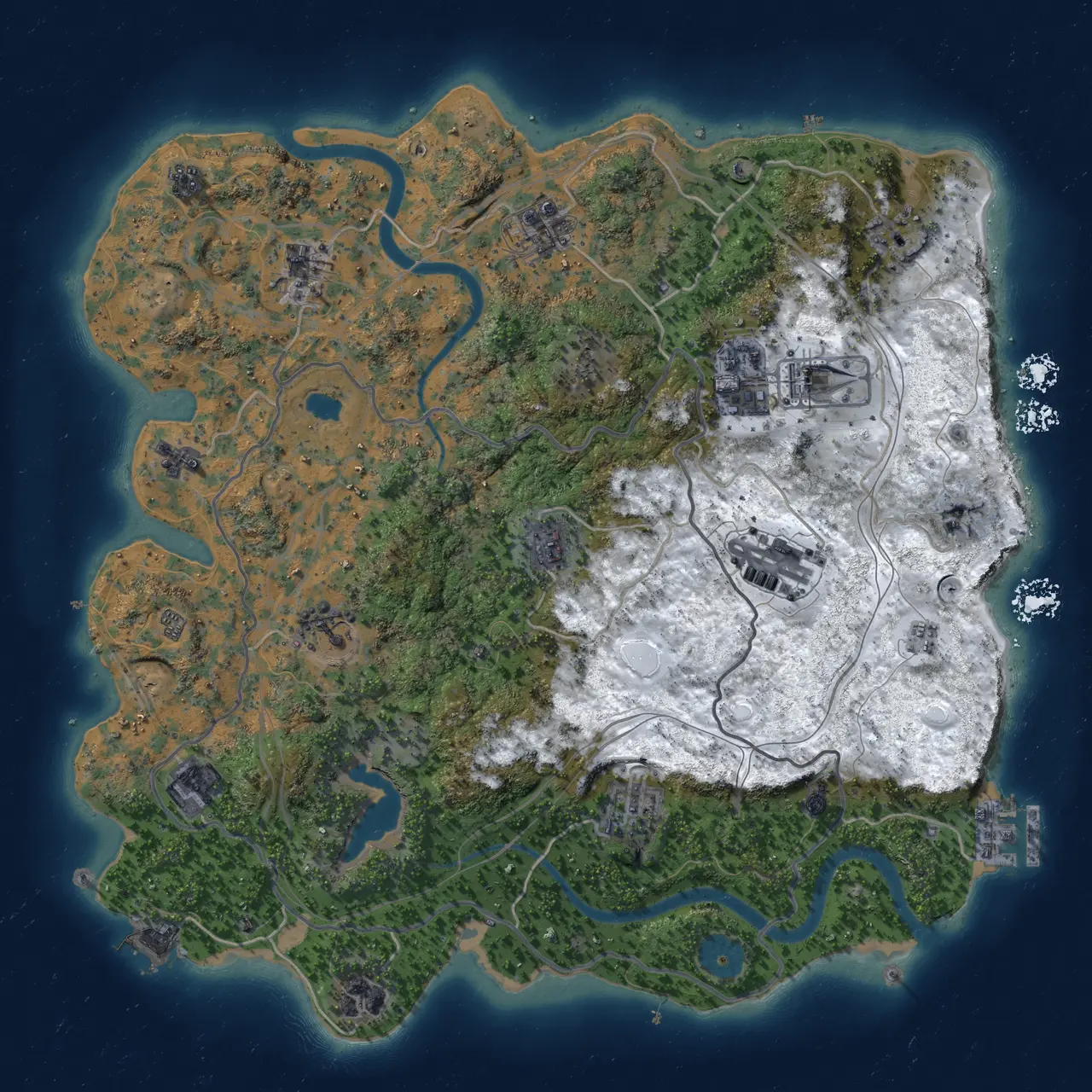 Rust Map: Custom Map