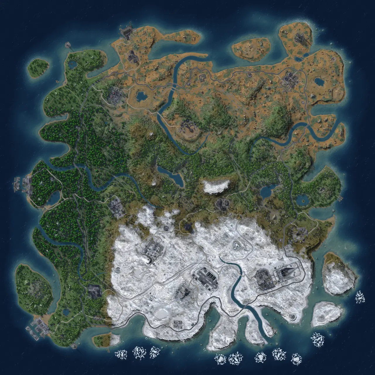 Rust Map: Custom Map