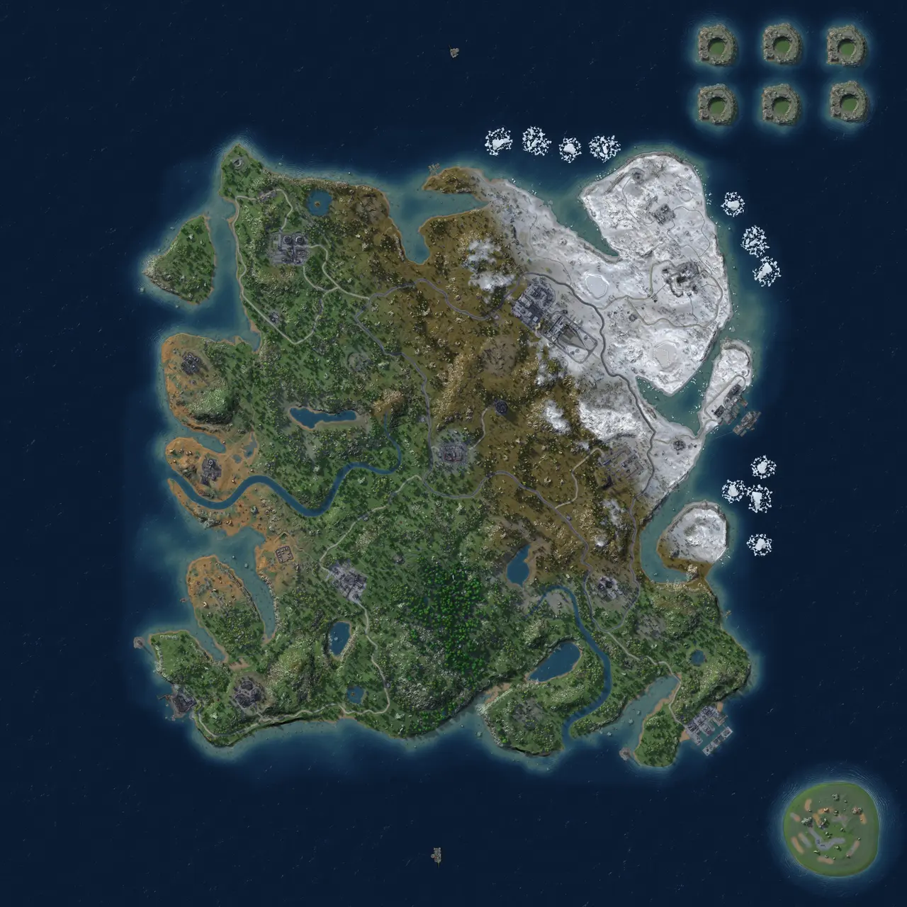 Rust Map: Custom Map