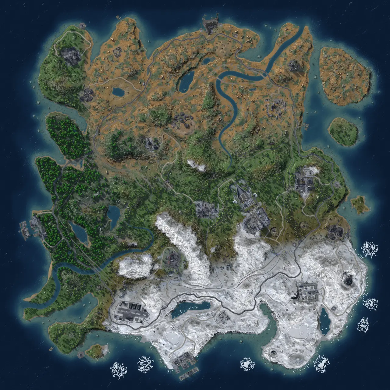 Rust Map: Custom Map