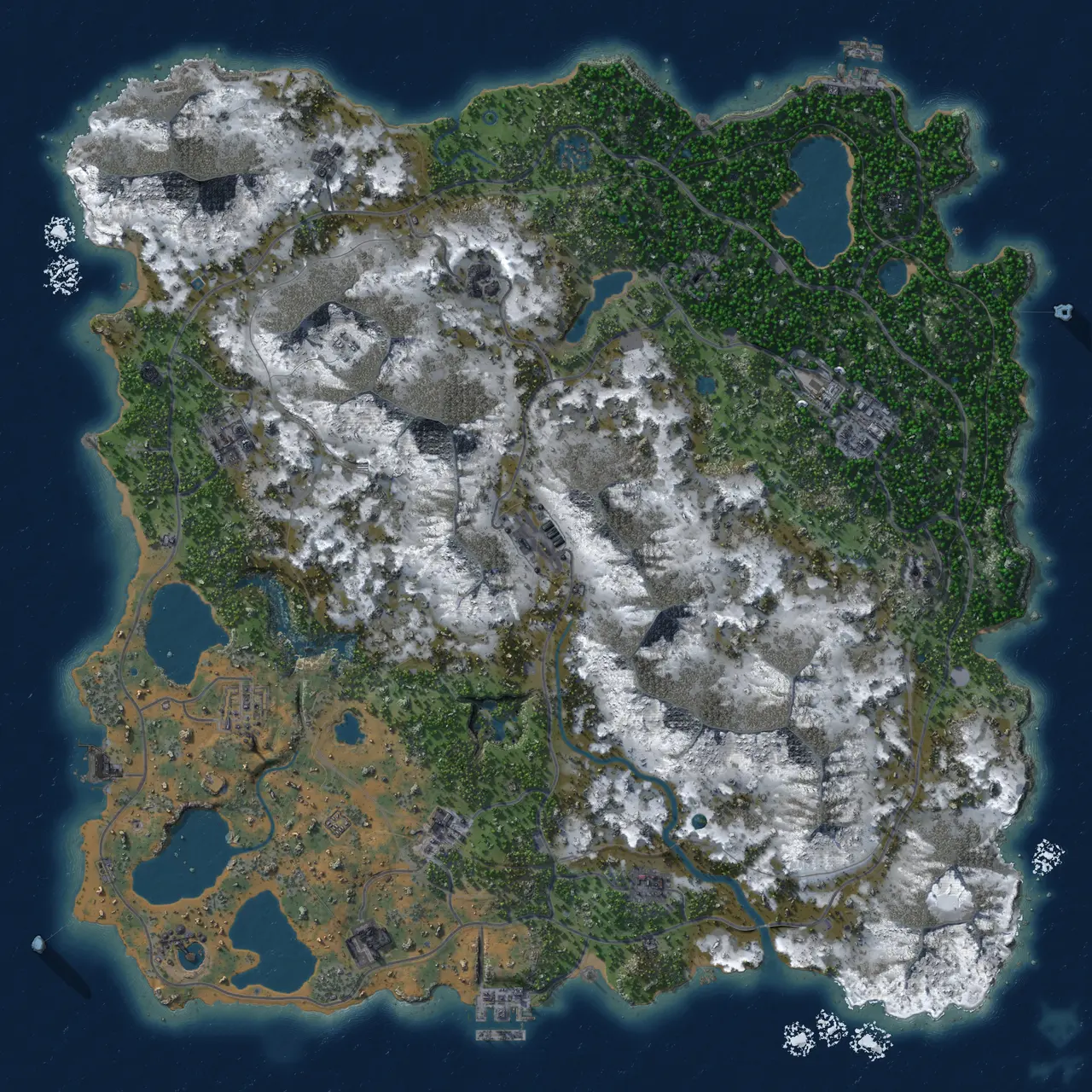 Rust Map: Custom Map