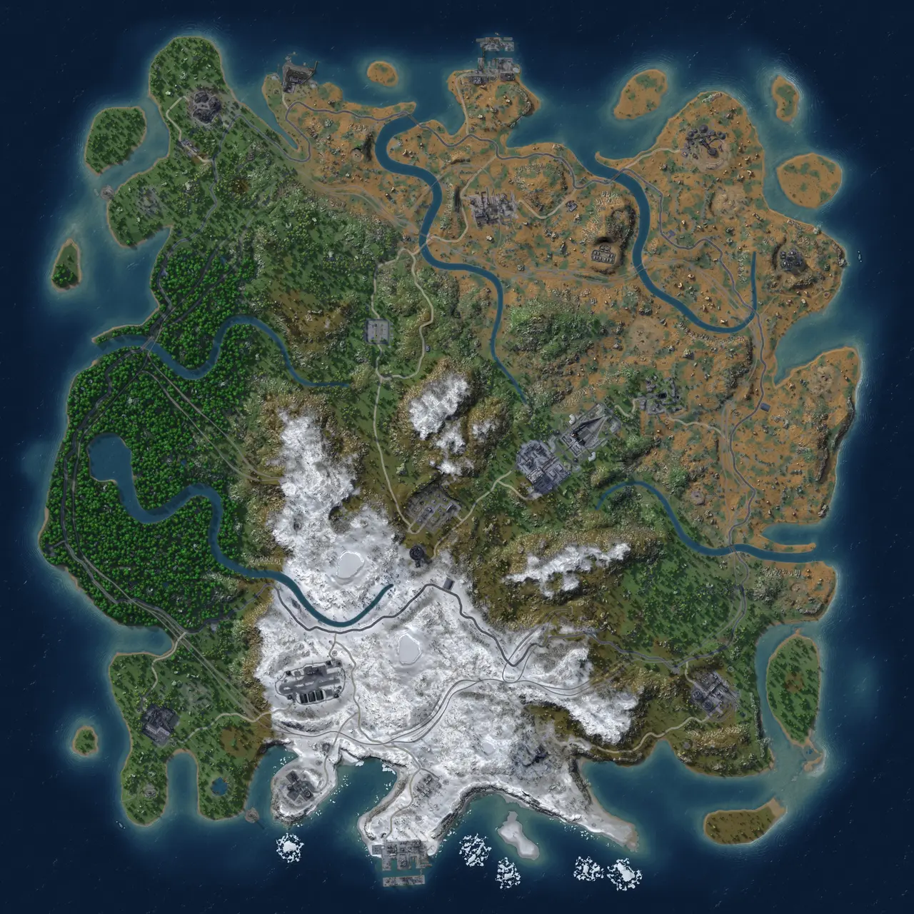 Rust Map: Custom Map
