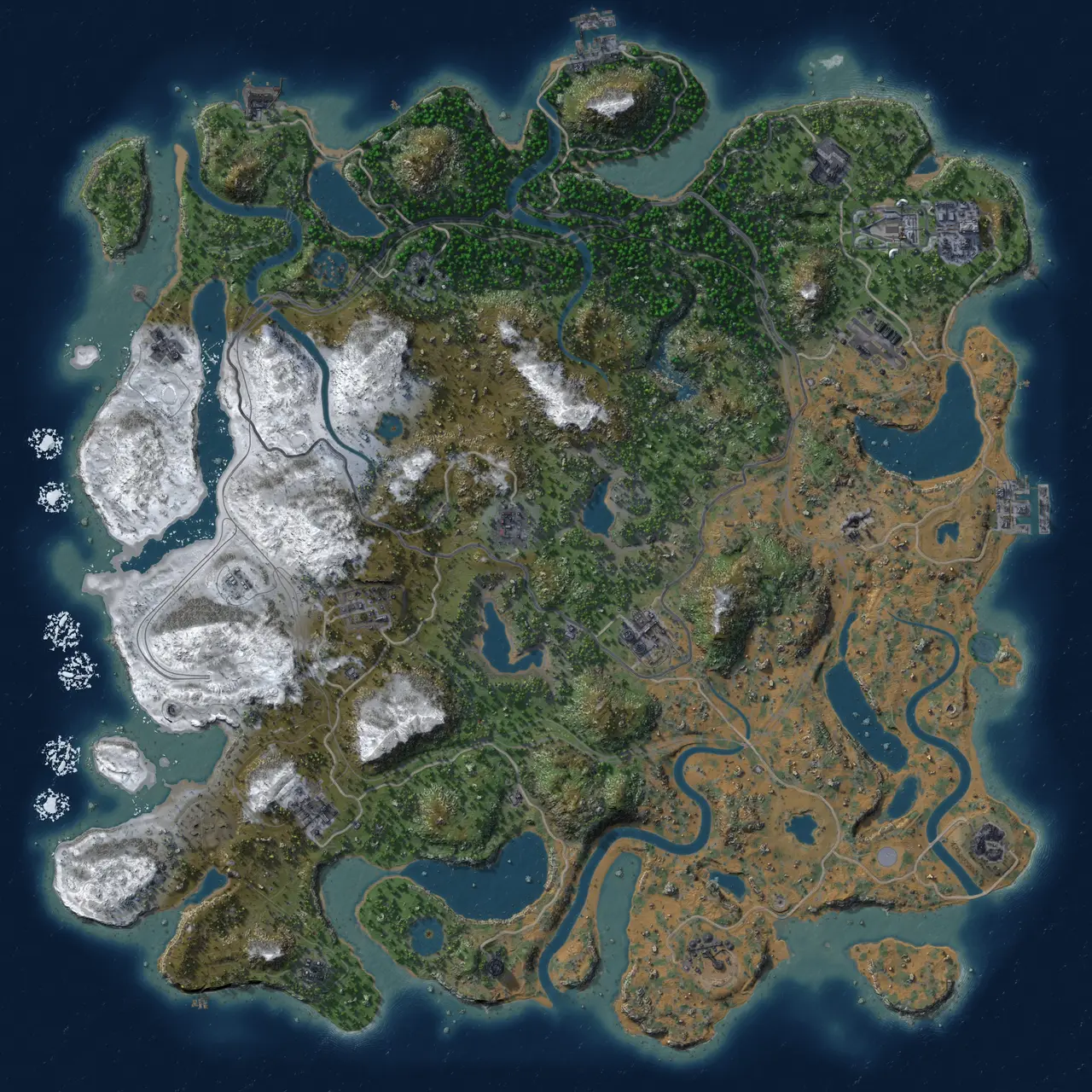 Rust Map: Custom Map