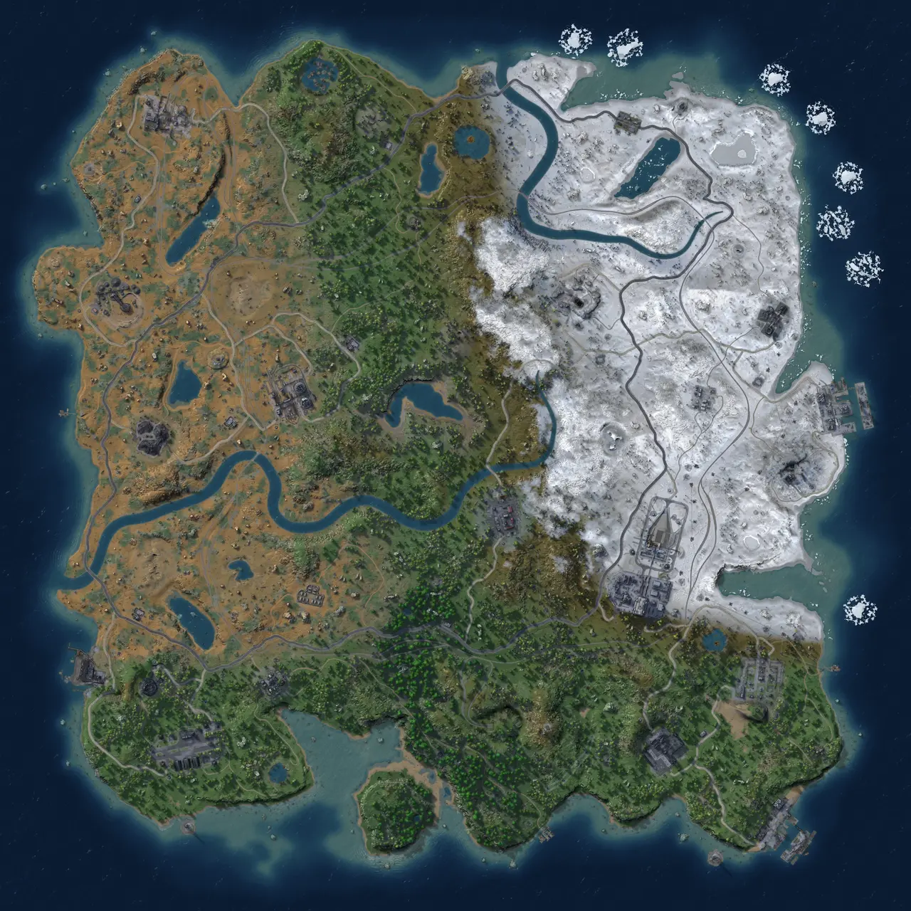 Rust Map: Custom Map