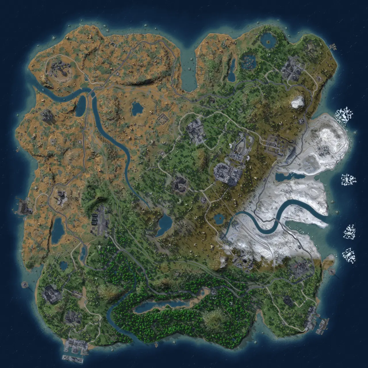 Rust Map: Custom Map
