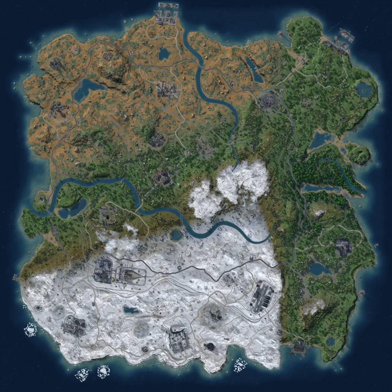 Rust Map: Custom Map