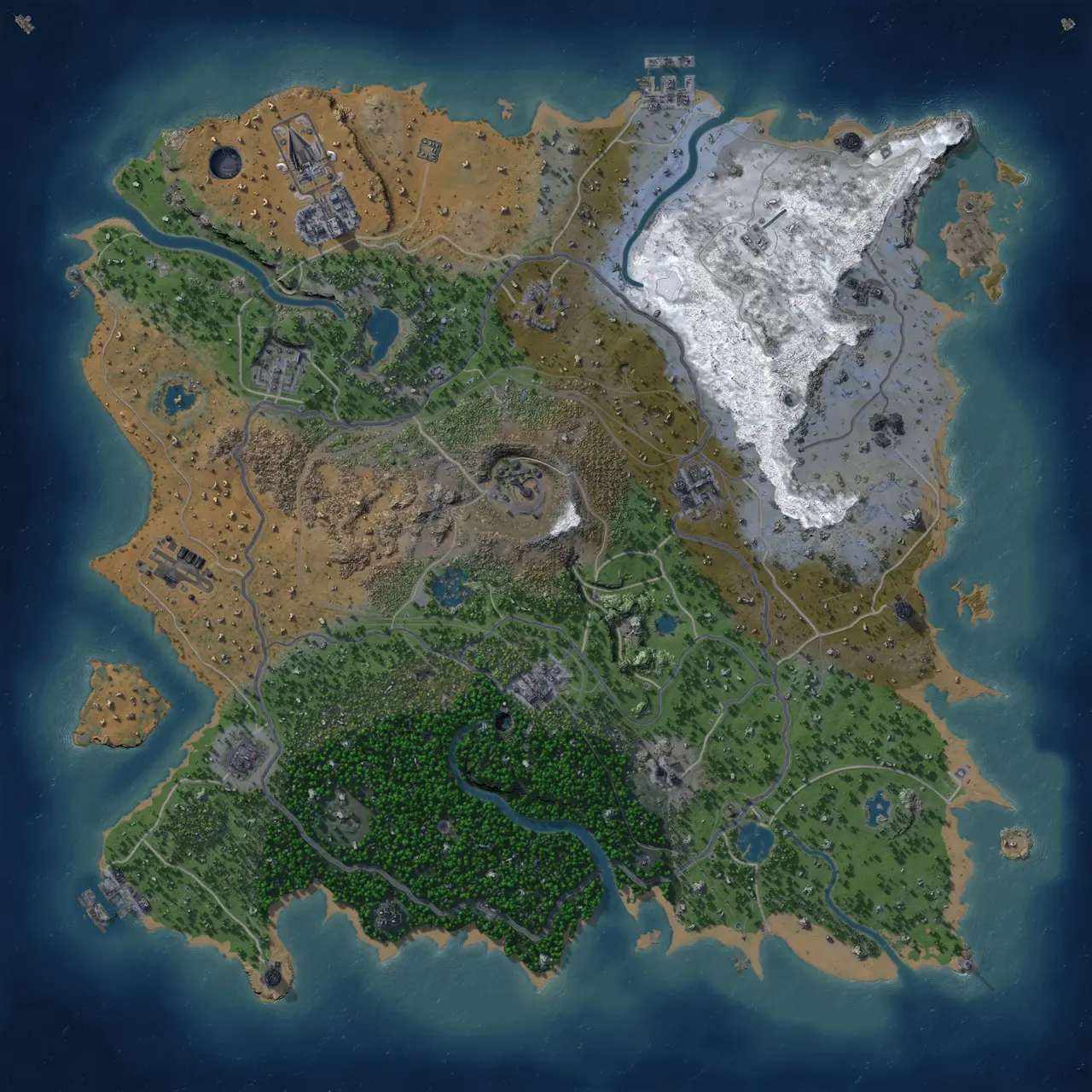 Rust Map: Custom Map