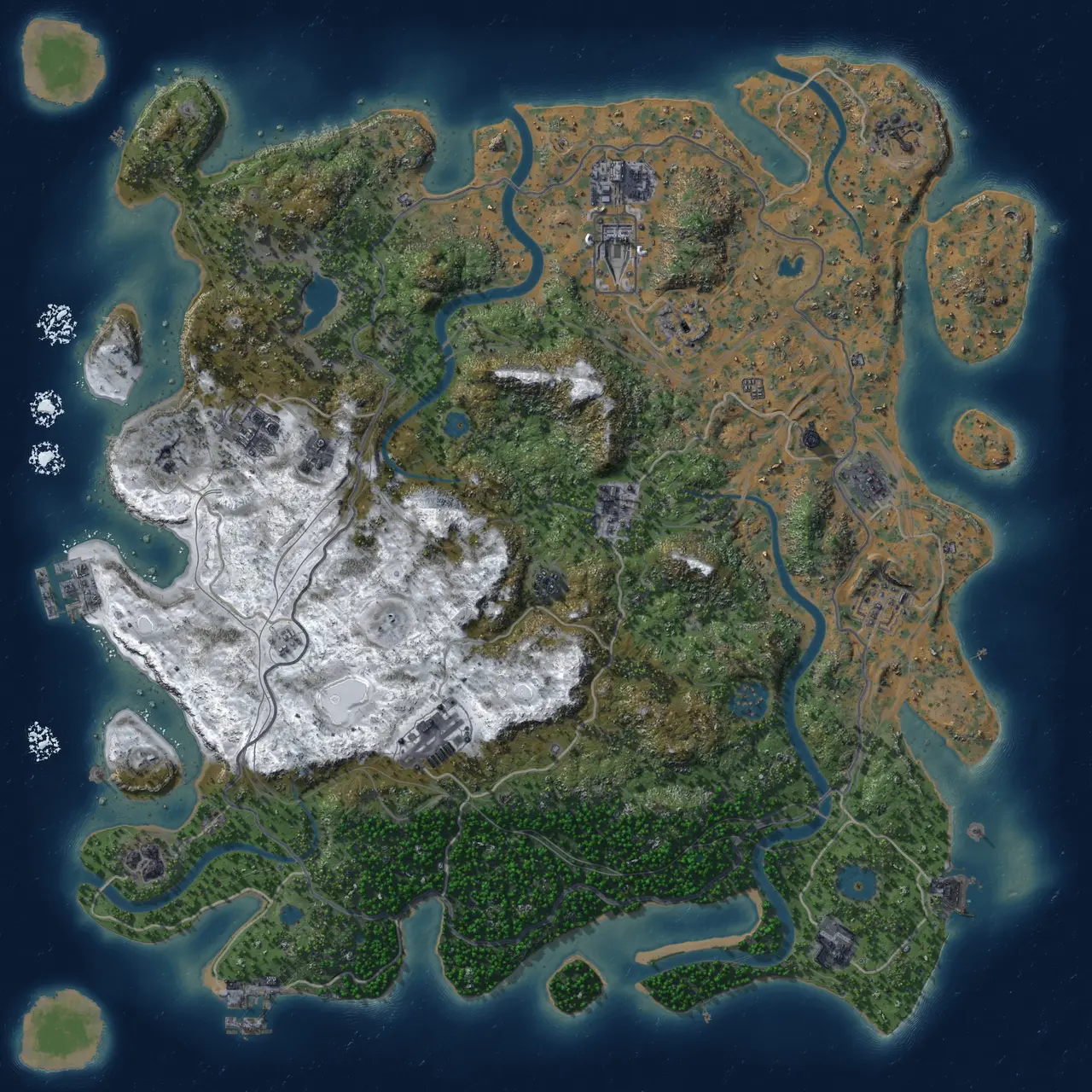 Rust Map: Custom Map