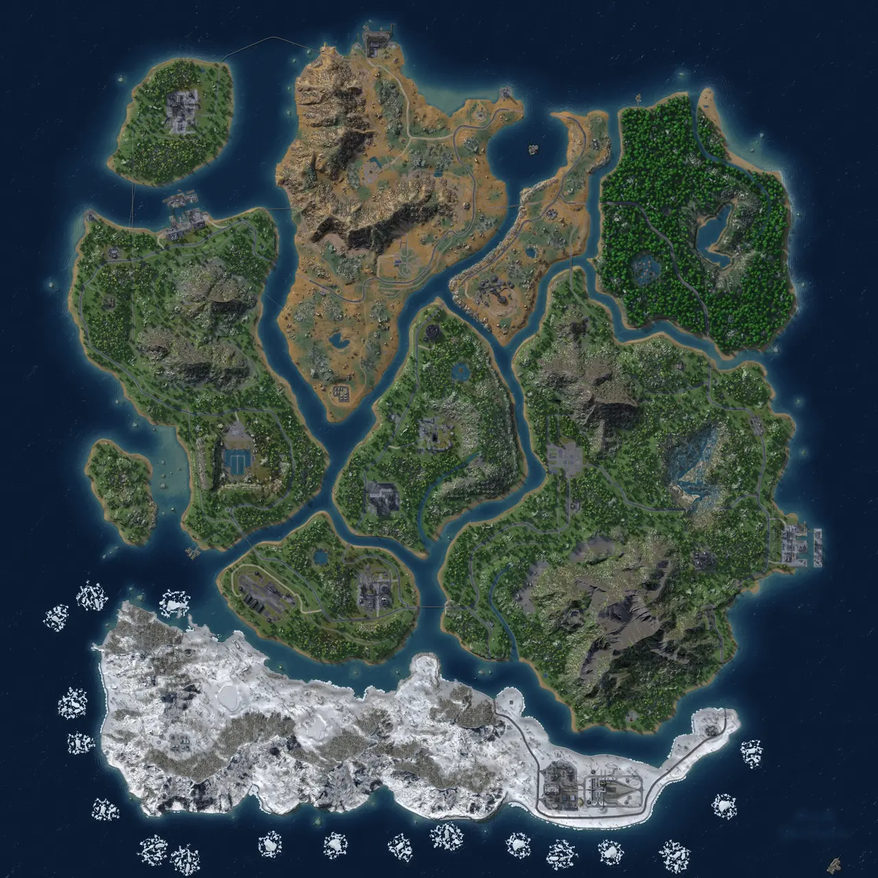 Rust Map: Custom Map
