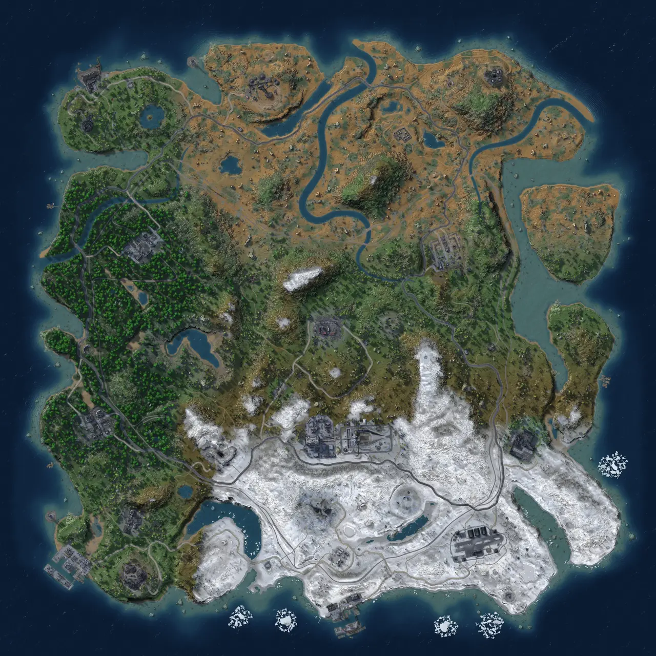 Rust Map: Custom Map