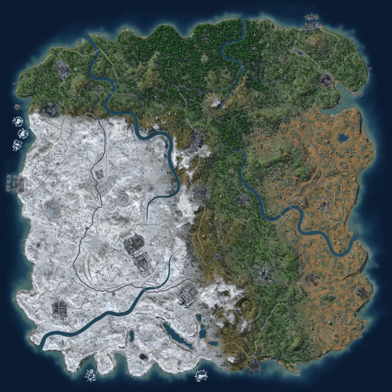 Rust Map: Custom Map