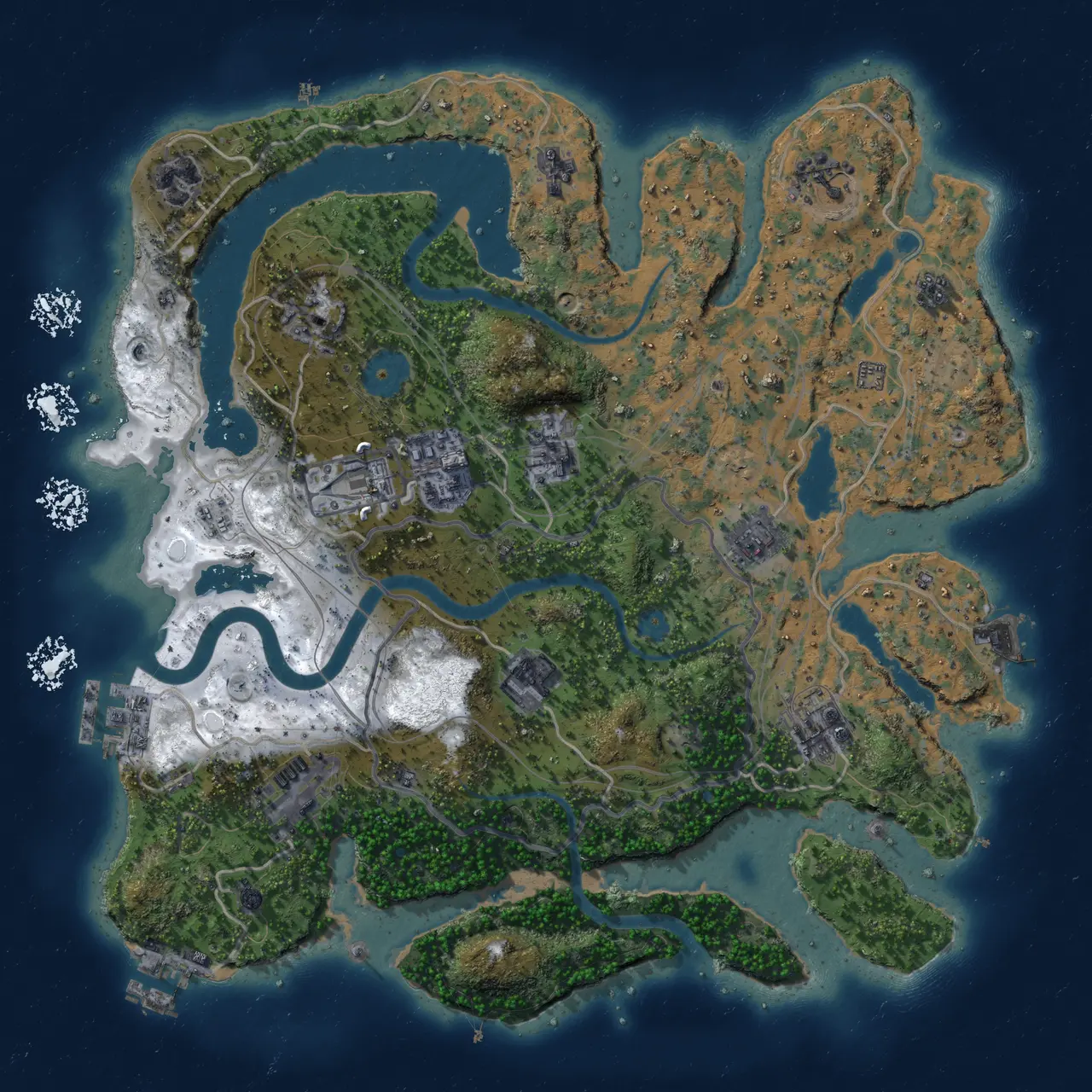 Rust Map: Custom Map