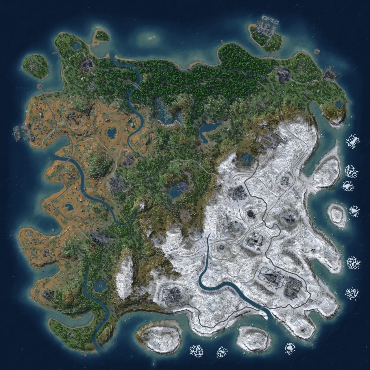 Rust Map: Custom Map
