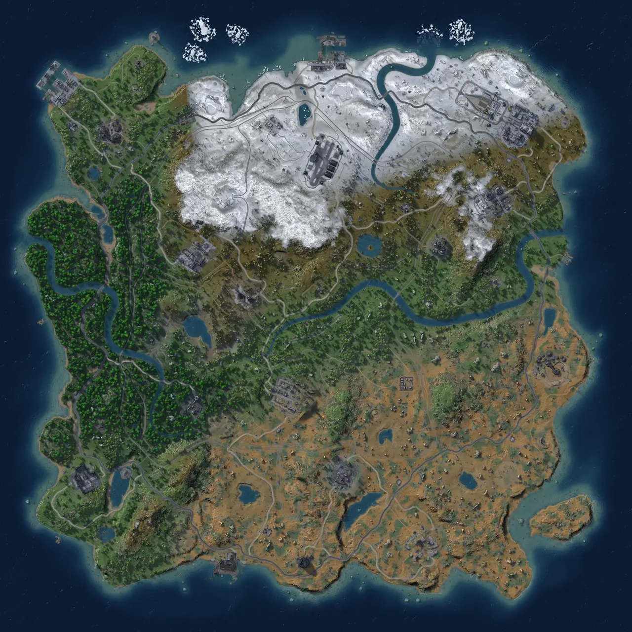 Rust Map: Custom Map