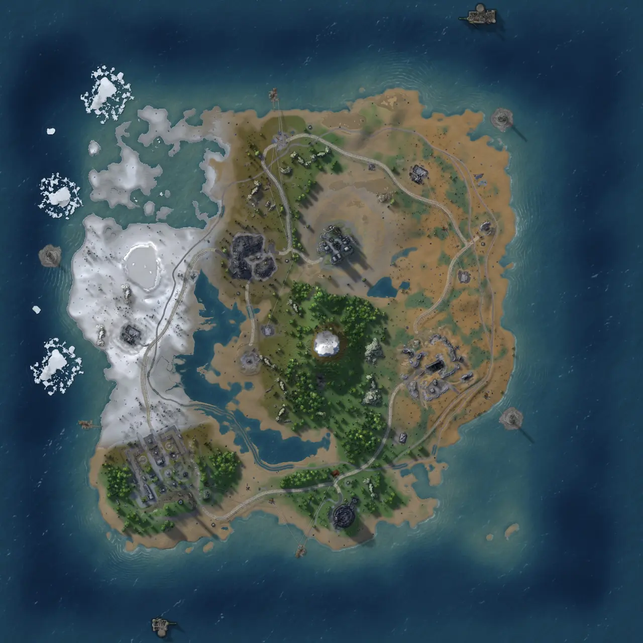 Rust Map: Custom Map