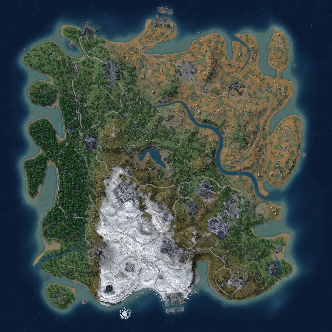 Rust Map: Custom Map