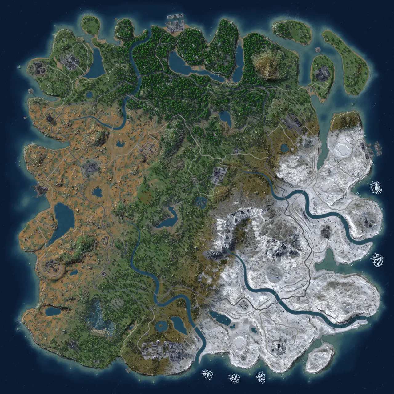 Rust Map: Custom Map