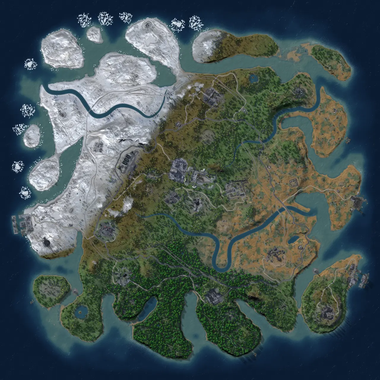 Rust Map: Custom Map