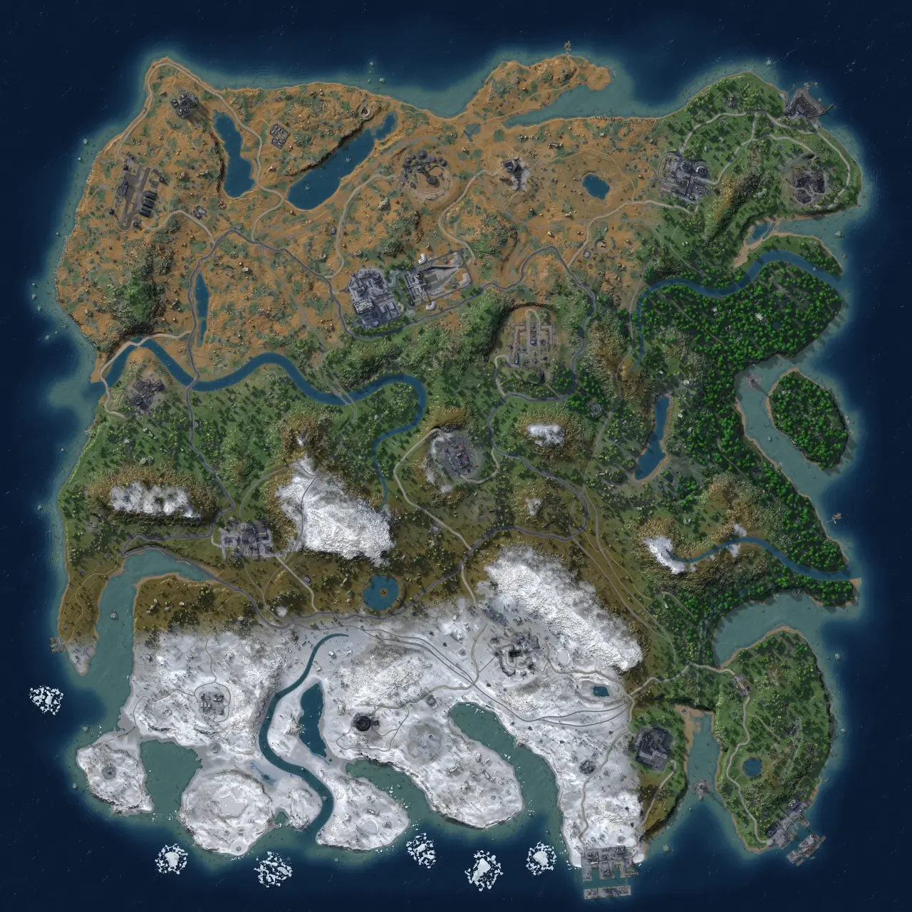 Rust Map: Custom Map
