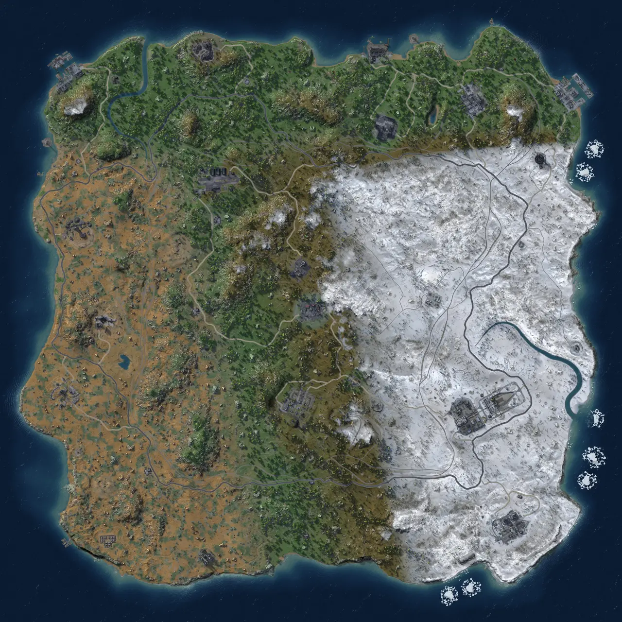 Rust Map: Custom Map