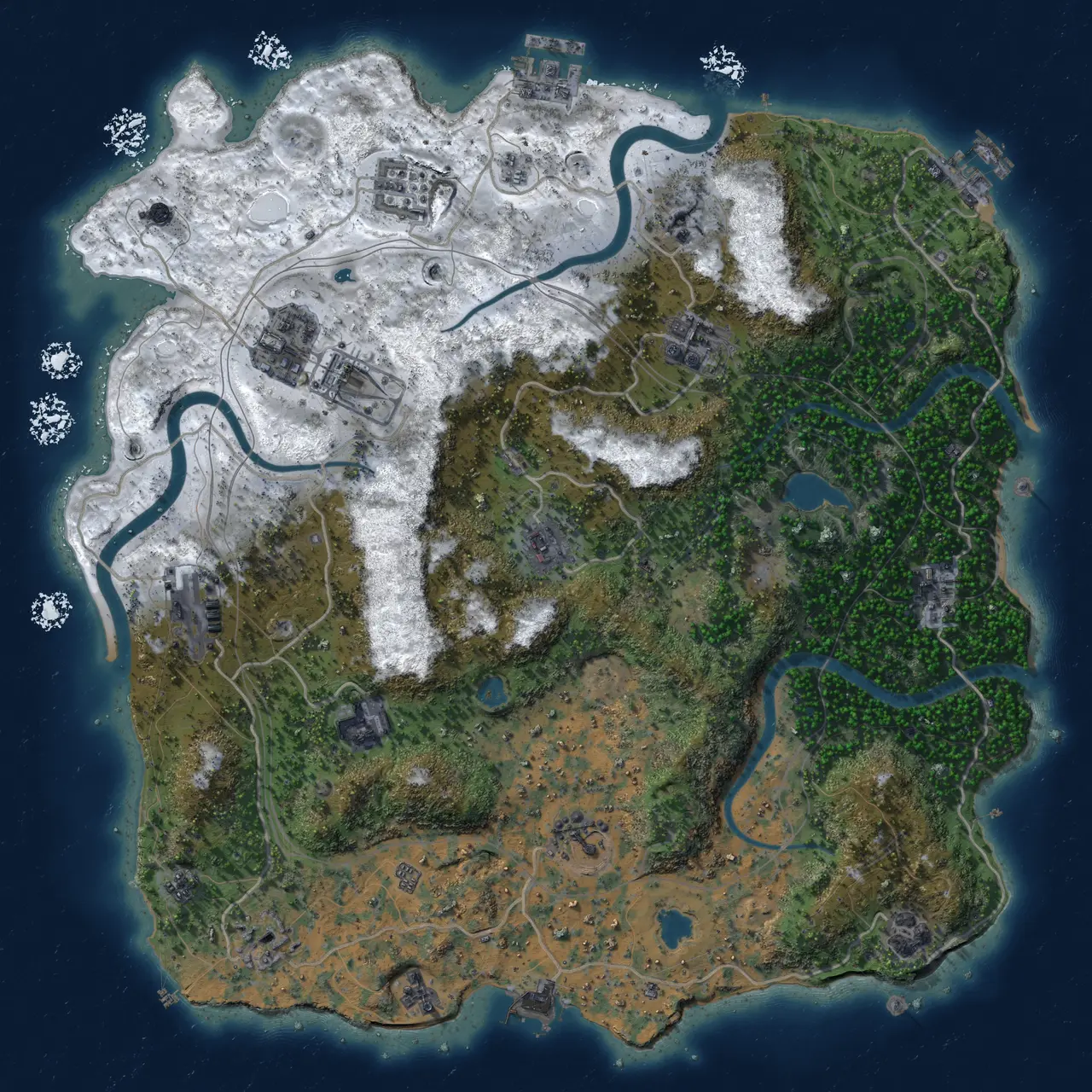 Rust Map: Custom Map