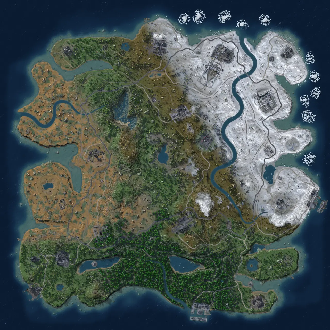 Rust Map: Custom Map