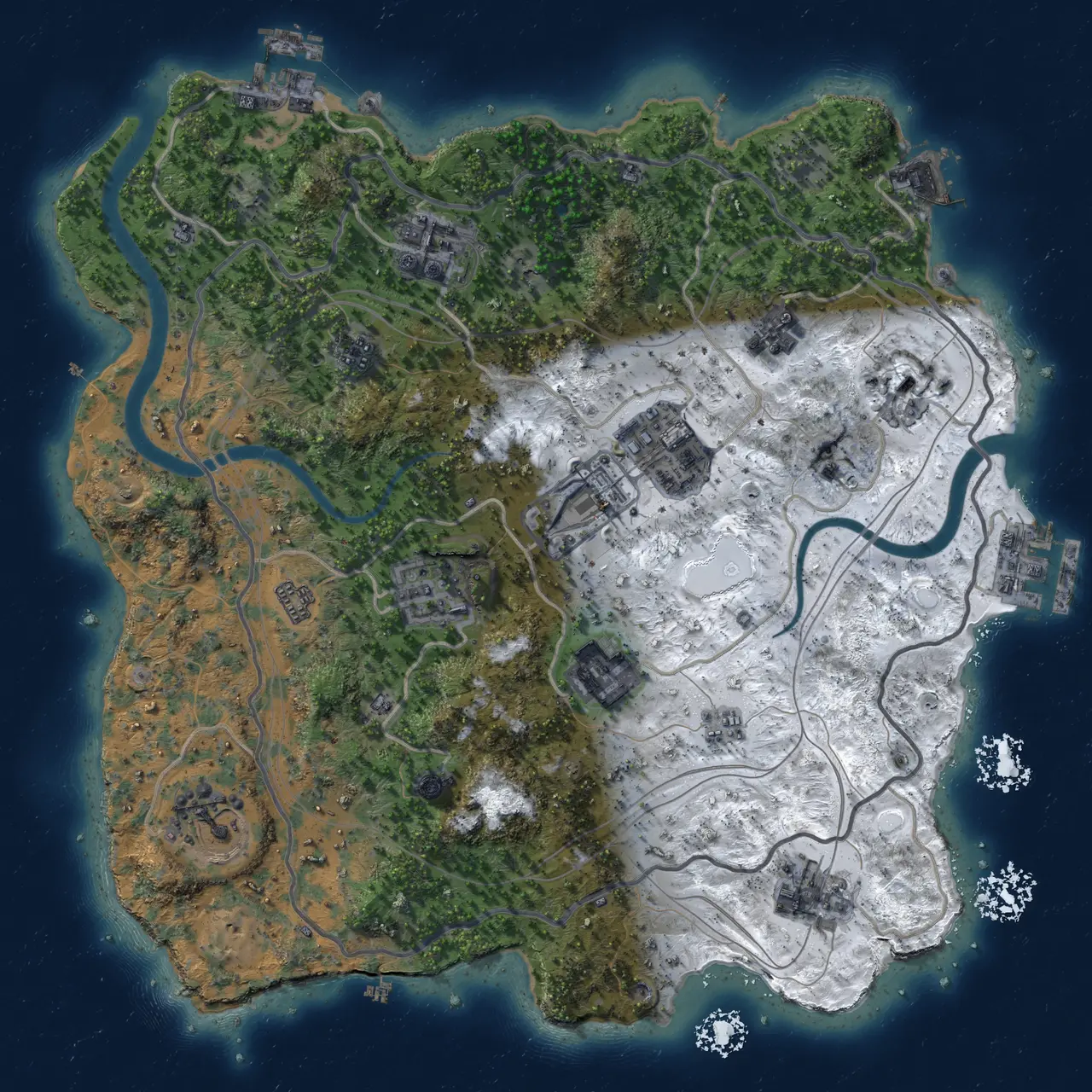 Rust Map: Custom Map