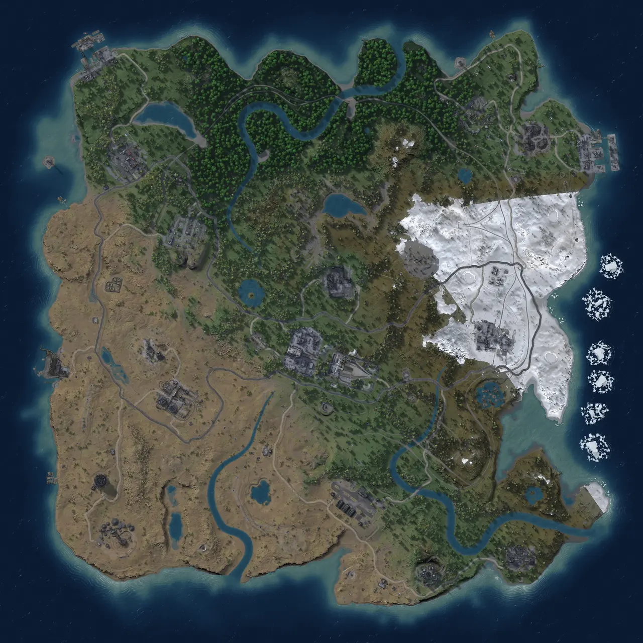 Rust Map: Custom Map