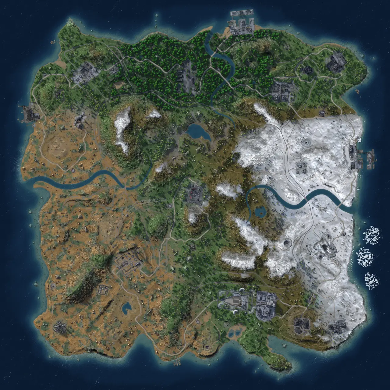 Rust Map: Custom Map