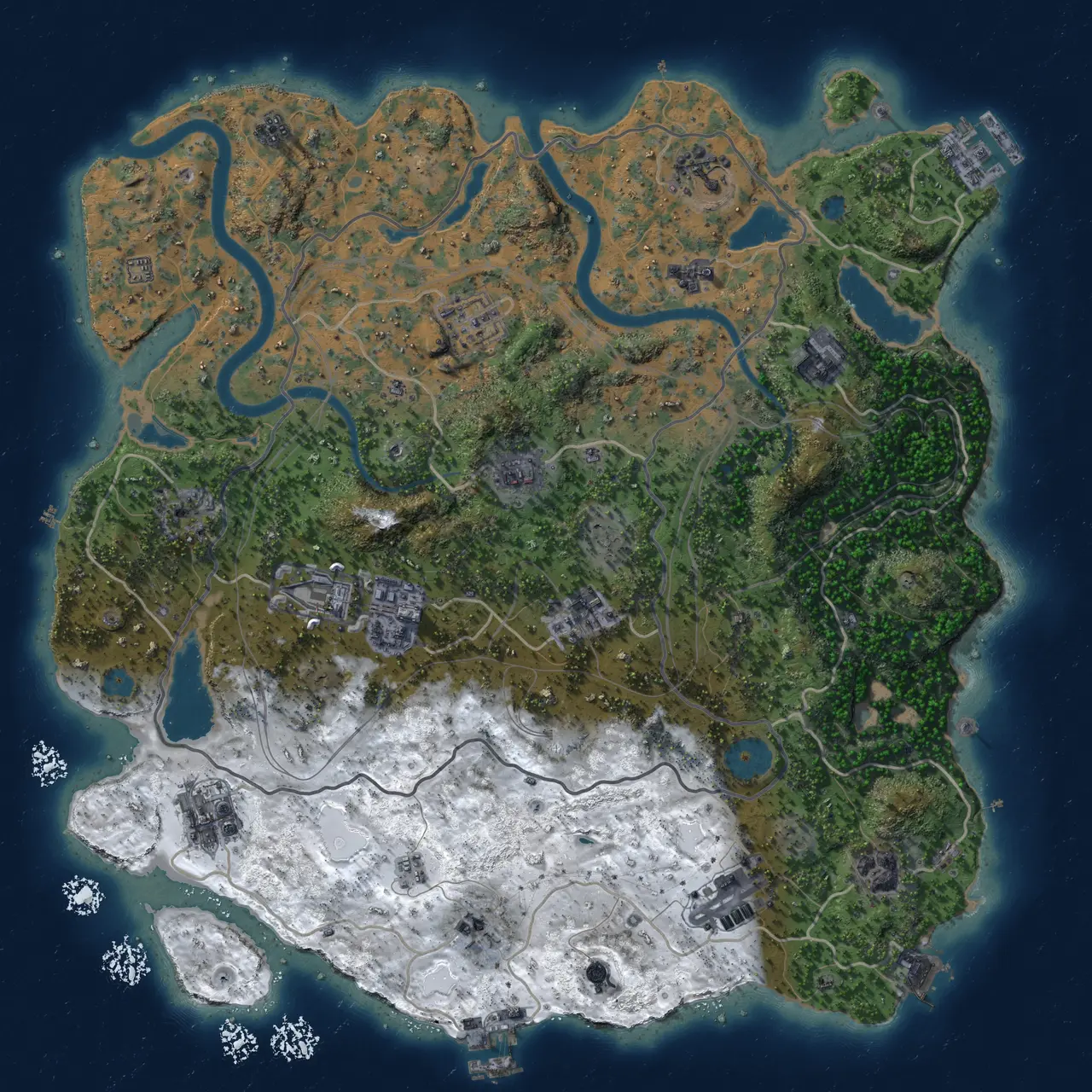 Rust Map: Custom Map