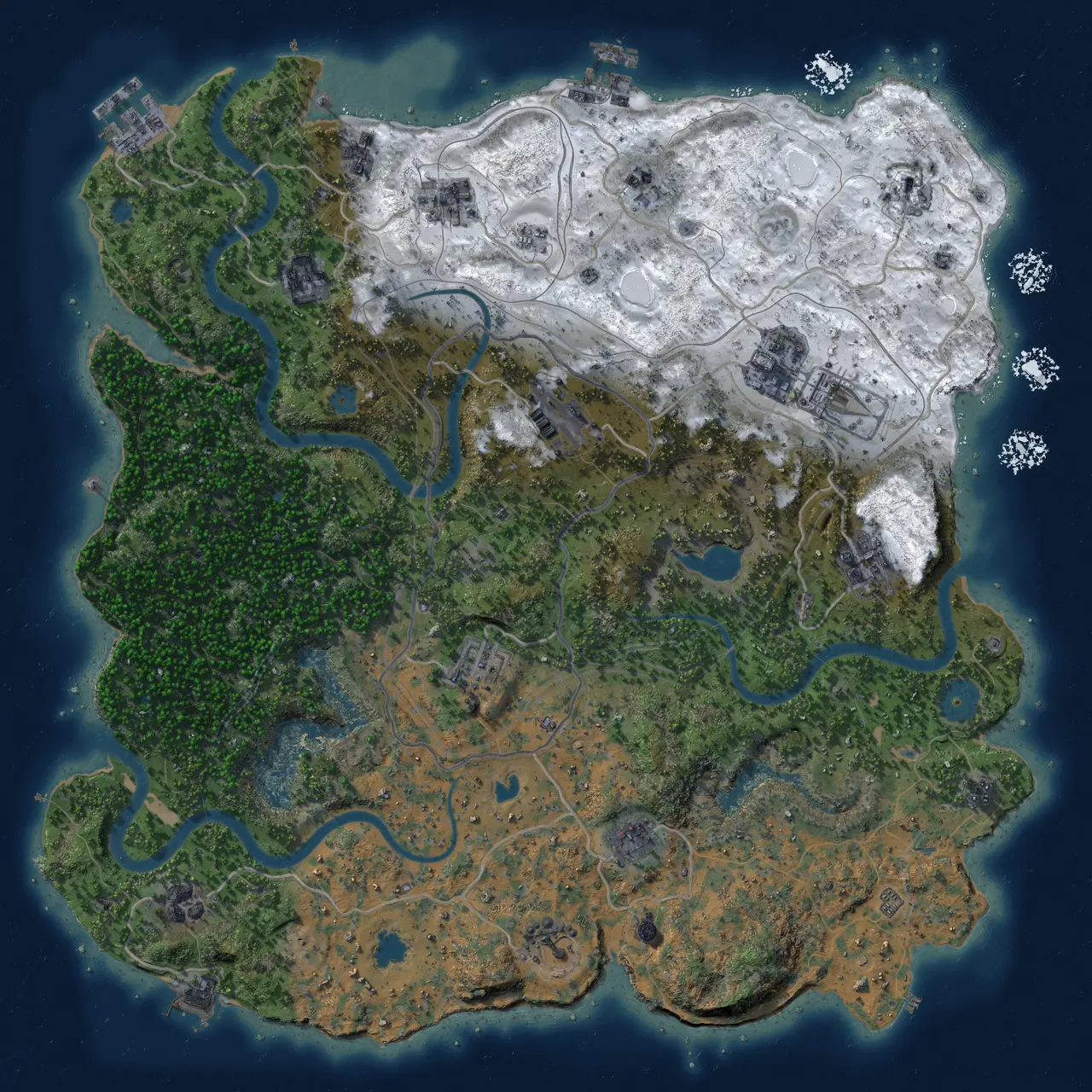 Rust Map: Custom Map