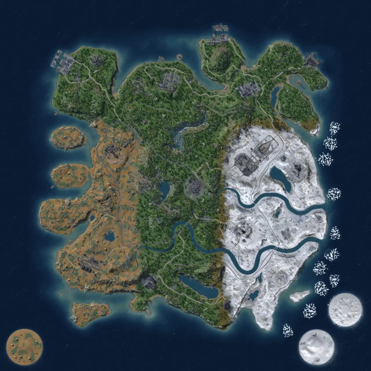 Rust Map: Custom Map