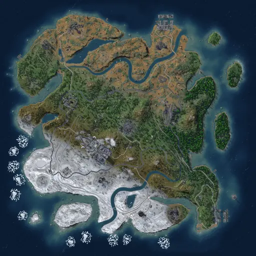 Thumbnail Rust Map: Custom Map