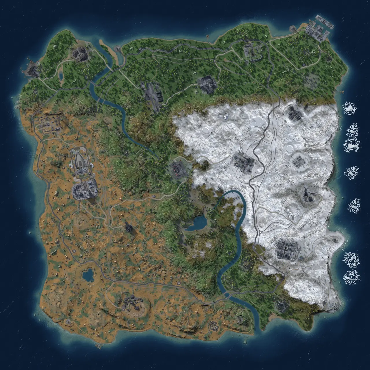 Rust Map: Custom Map