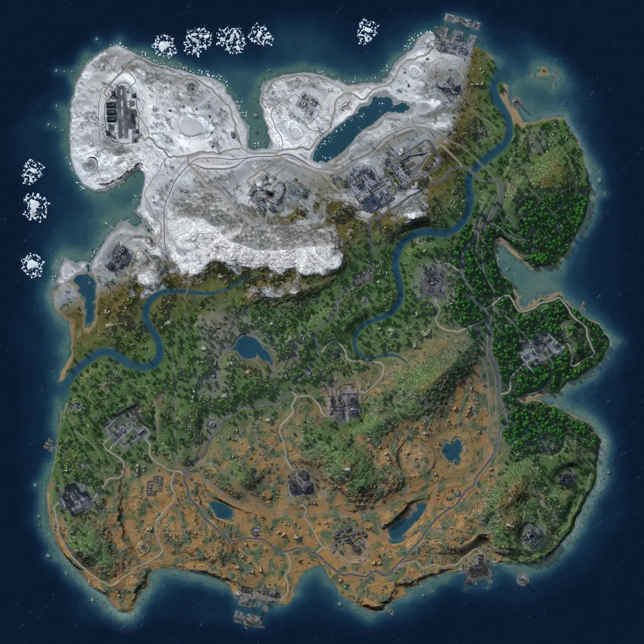 Rust Map: Custom Map
