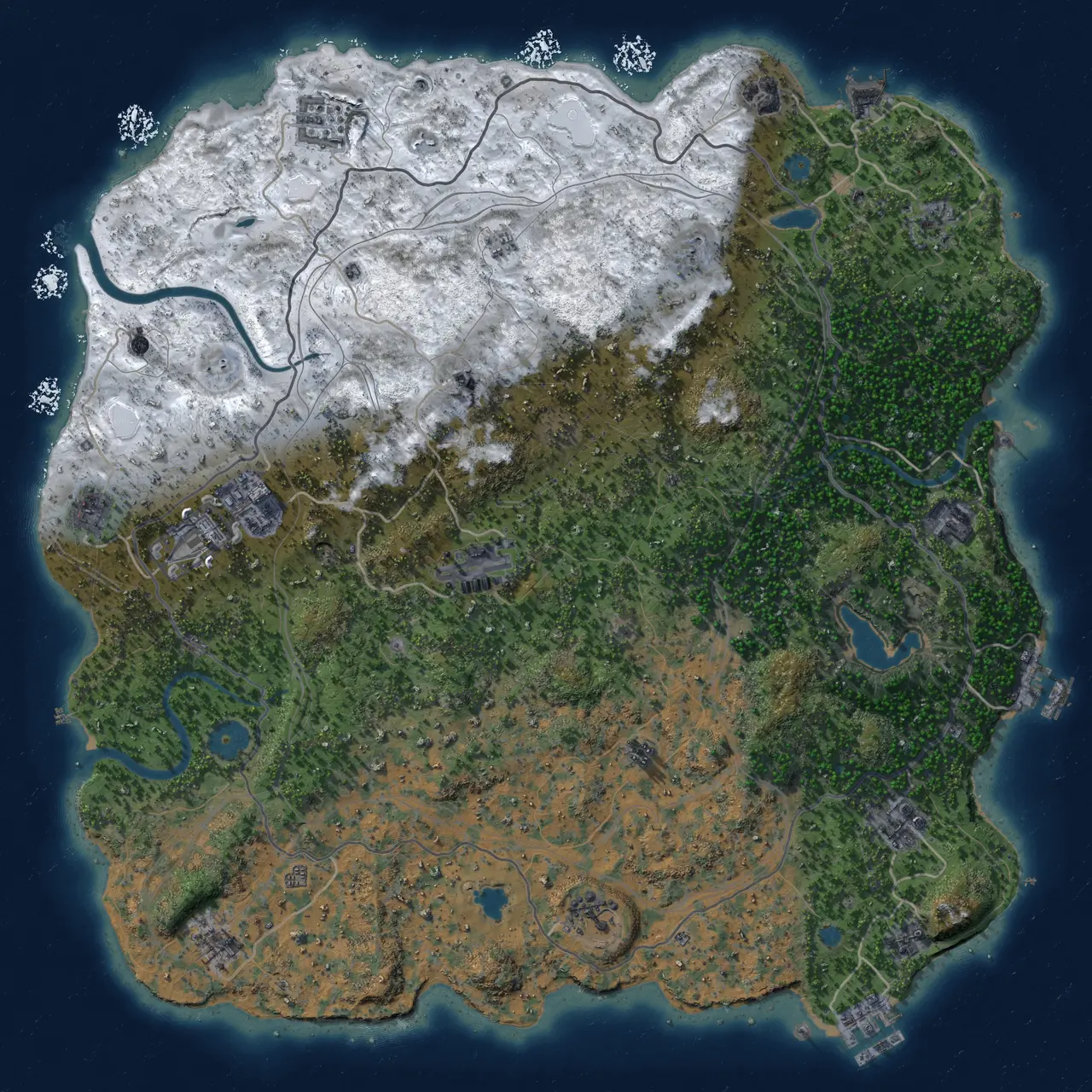 Rust Map: Custom Map