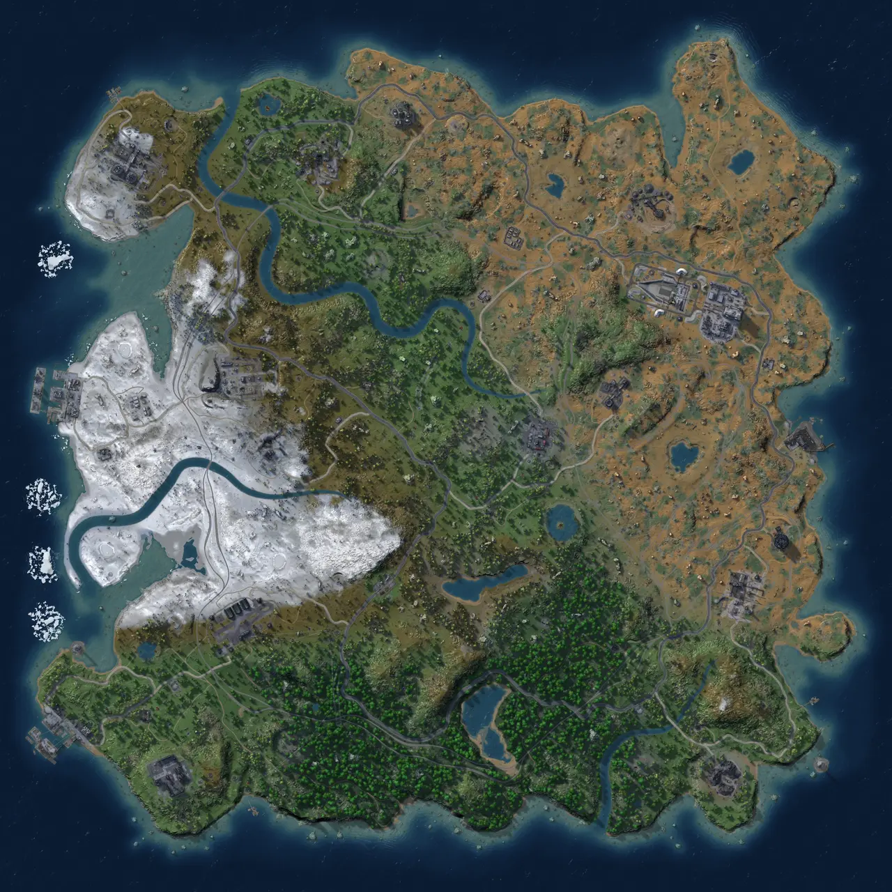 Rust Map: Custom Map
