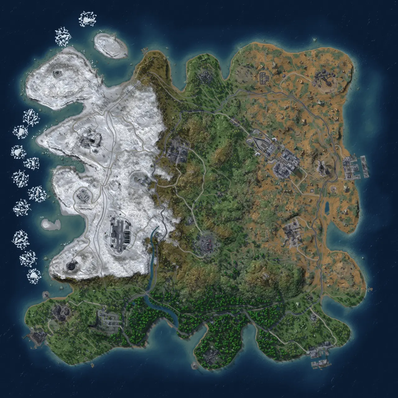Rust Map: Custom Map