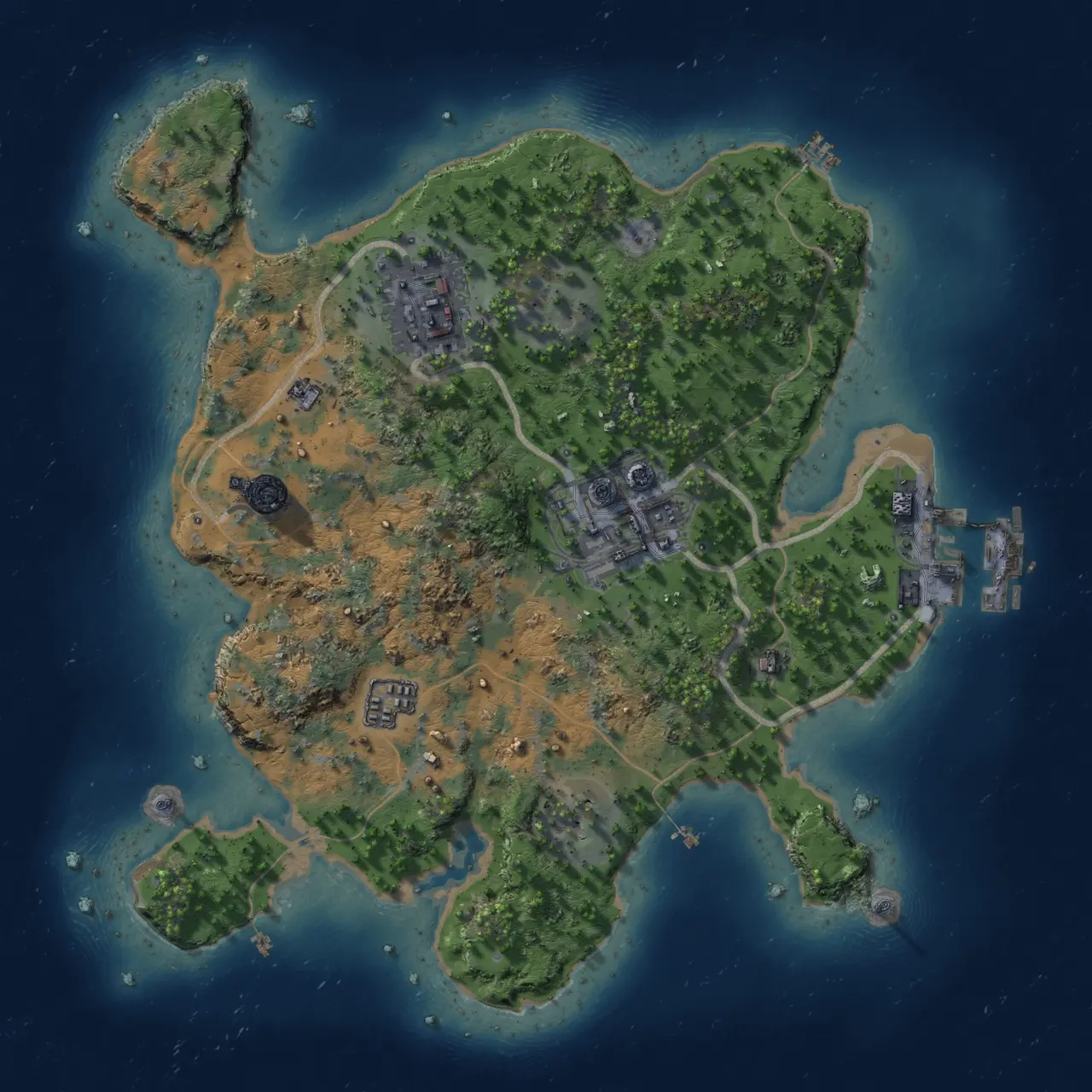 Rust Map: Custom Map